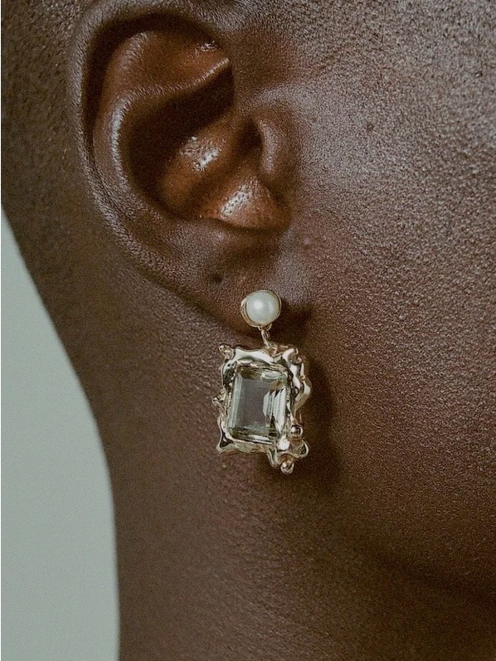 FARIS CORNICE DROPS 14k gold plated